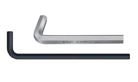 SKI - สกี จำหน่ายสินค้าหลากหลาย และคุณภาพดี | EIGHT หกเหลี่ยมสั้นสีดำ 8 มิล  (ขายครั้งละ 3 ชิ้น)