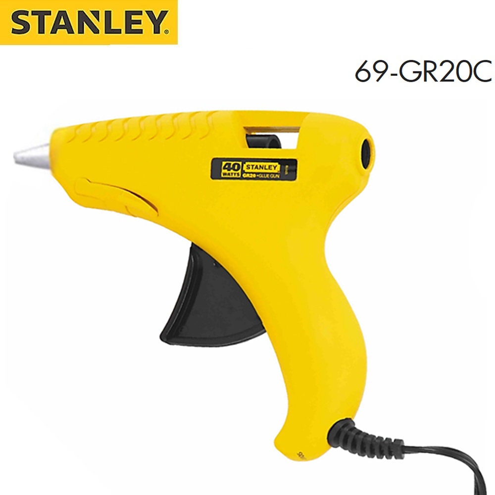STANLEY 69-GR20C ปืนยิงกาวไฟฟ้า 40W [6ตัว/กล่อง] (PBT)