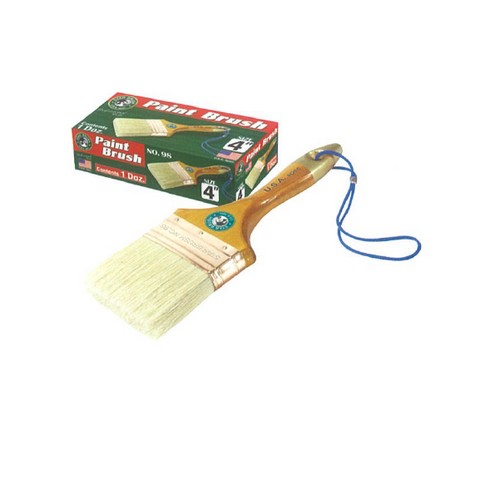 SKI - สกี จำหน่ายสินค้าหลากหลาย และคุณภาพดี | STARBRUSHS #98 111921 แปรงทาสี 1นิ้ว ขนหนาสีขาว 