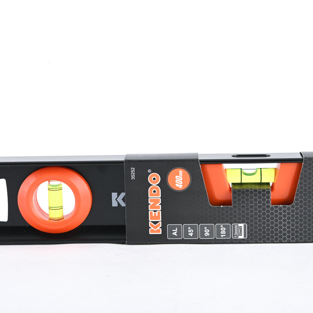 KENDO 35252 ระดับน้ำตัวไอแบบเต็ม (อลูมิเนียม) 400mm. (16นิ้ว)