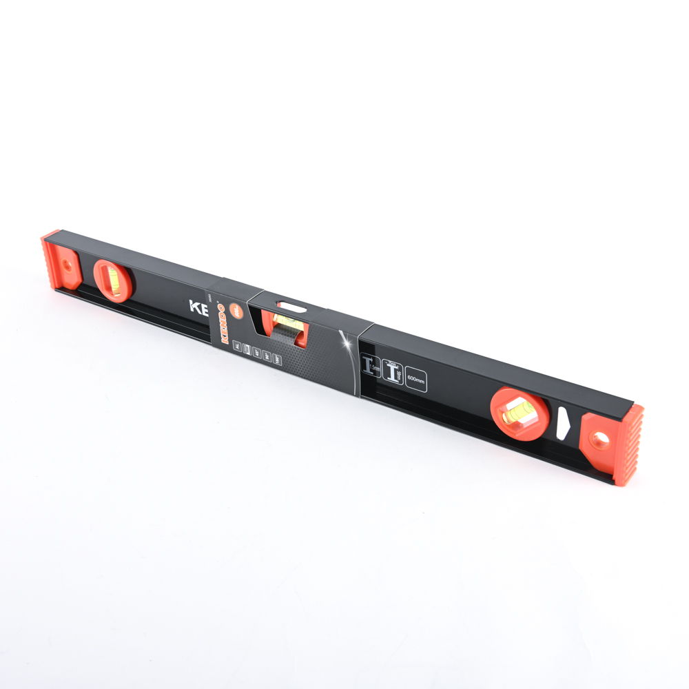 KENDO 35253 ระดับน้ำ ตัวไอแบบเต็ม (อลูมิเนียม) 600mm. (24นิ้ว)