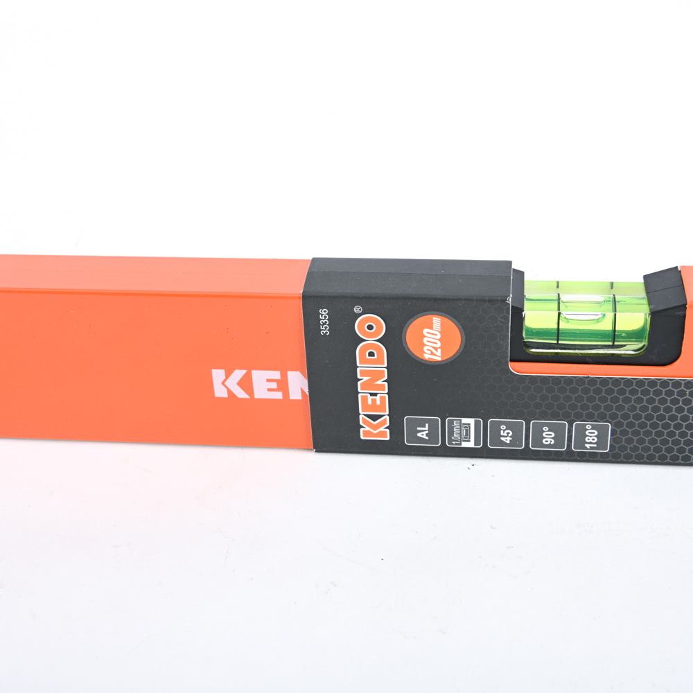 KENDO 35356 ระดับน้ำ แบบกล่อง (อลูมิเนียม) 1200mm. (48นิ้ว)