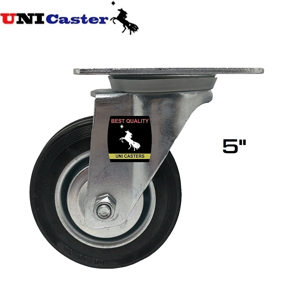 UNI Caster ล้อยางเป็น 5นิ้ว