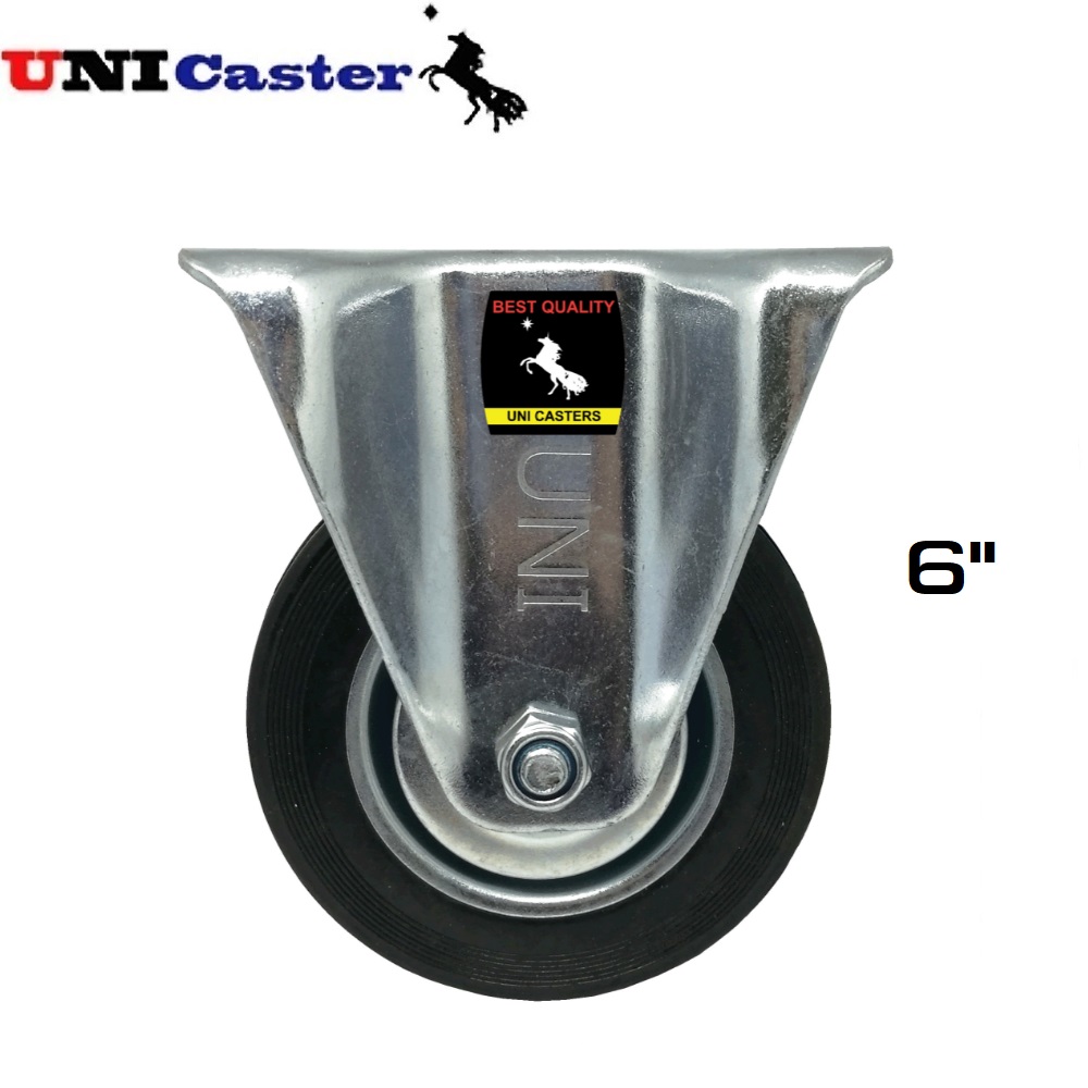SKI - สกี จำหน่ายสินค้าหลากหลาย และคุณภาพดี | UNI Caster ล้อยางตาย 6นิ้ว