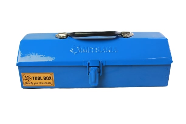MITSANA กล่องเครื่องมือสีน้ำเงิน 1 ชั้น 12นิ้ว MINI #00 ยxกxส=11.81x5.31x3.54