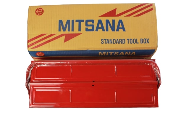 MITSANA กล่องเครื่องมือสีแดง 2 ชั้น 21นิ้ว #04 ยxกxส=20.86x7.87x6.29