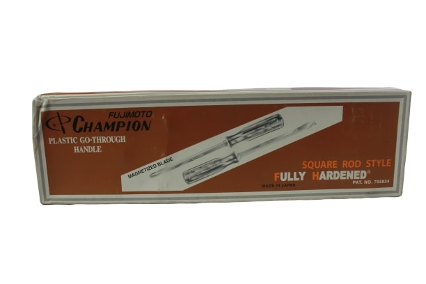 CHAMPION ไขควงแกนดำไม่ทลุ ปากแบน 100F 8นิ้ว (ราคาต่ออัน , 1 กล่องมี 6 อัน)