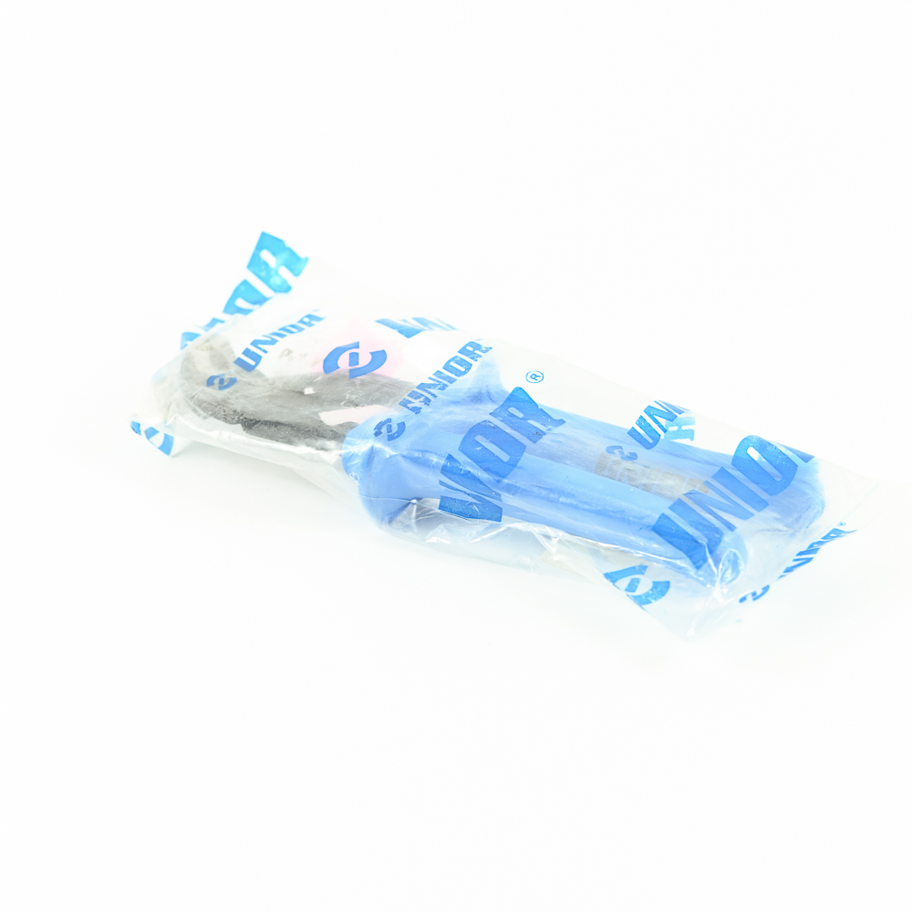 UNIOR 445/4G คีมคอม้า 7นิ้ว ชุบแข็งด้ามฟ้ามีปีก (444B)