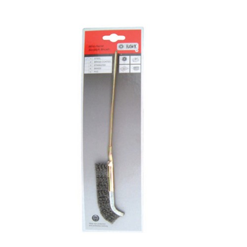 SKI - สกี จำหน่ายสินค้าหลากหลาย และคุณภาพดี | HAWK แปรงลวดเหล็กมินิปลายโค้ง 461 291 - 3208 (ขายขั้นต่ำ 6 ชิ้น)