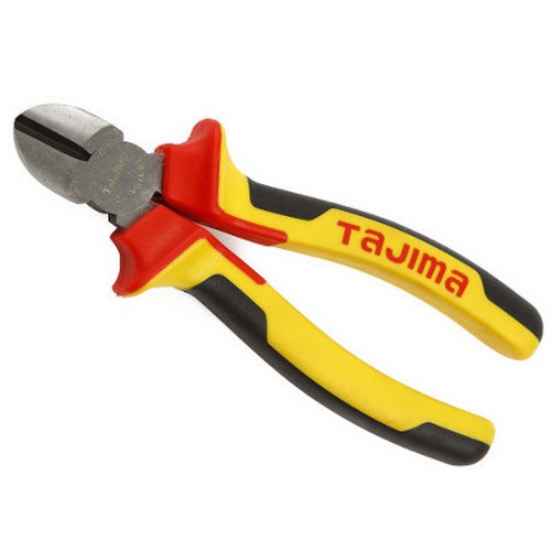 SKI - สกี จำหน่ายสินค้าหลากหลาย และคุณภาพดี | TAJIMA #SHP-D7 คีมตัดสายไฟ 7นิ้ว [6อัน/กล่อง]