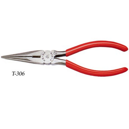 SKI - สกี จำหน่ายสินค้าหลากหลาย และคุณภาพดี | KEIBA คีมปากแหลม ด้ามบาง T308-8นิ้ว ด้ามแดง