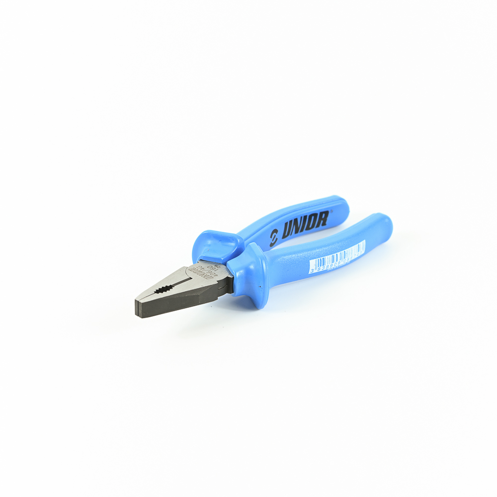 UNIOR 406/4G คีมปากจิ้งจก 6นิ้ว ด้ามฟ้ามีปีก (408B)