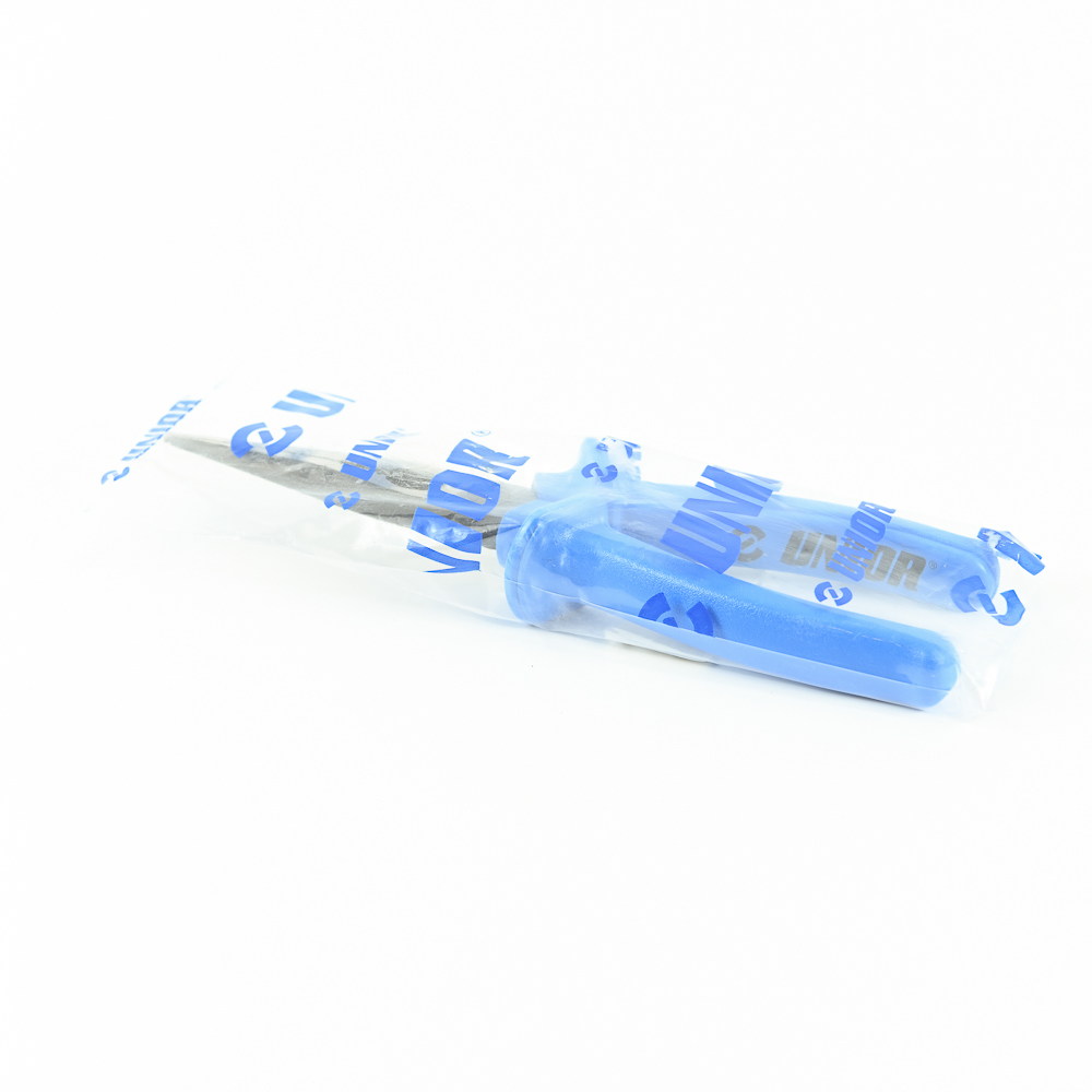 UNIOR 508/4G คีมปากแหลม 8นิ้ว ตัดข้างด้ามฟ้ามีปีก (502B)