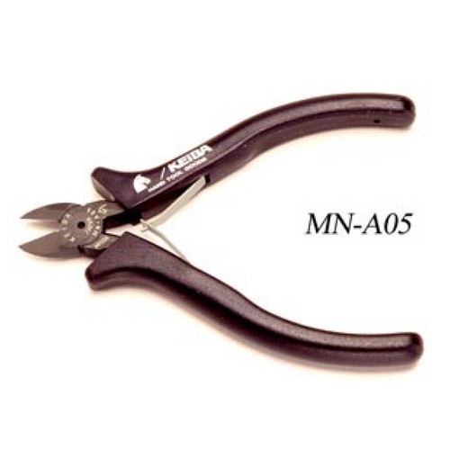 SKI - สกี จำหน่ายสินค้าหลากหลาย และคุณภาพดี | KEIBA คีมปากเฉียง มินิ ด้ามดำ MNA05-5นิ้ว