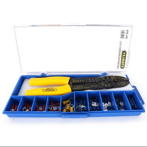 SKI - สกี จำหน่ายสินค้าหลากหลาย และคุณภาพดี | STANLEY #84-253-22 คีมหนีบ,ปอกสายไฟ 9นิ้ว (Exthai)