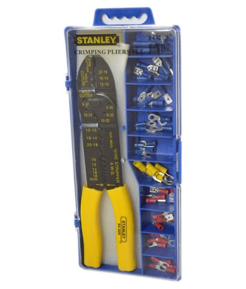 STANLEY #84-253-22 คีมหนีบ,ปอกสายไฟ 9นิ้ว (Exthai)