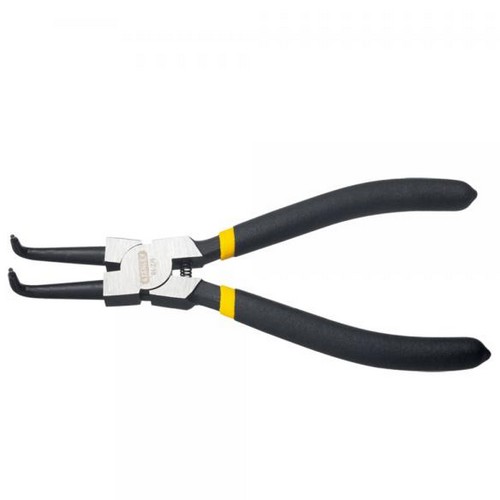 SKI - สกี จำหน่ายสินค้าหลากหลาย และคุณภาพดี | STANLEY #84-274-23 คีมหนีบแหวน (หนีบงอ) 7นิ้ว (Exthai)