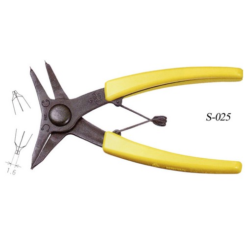 SKI - สกี จำหน่ายสินค้าหลากหลาย และคุณภาพดี | KEIBA คีมถ่างแหวน+หนีบแหวน 5นิ้ว #S-025 (งดคืน)