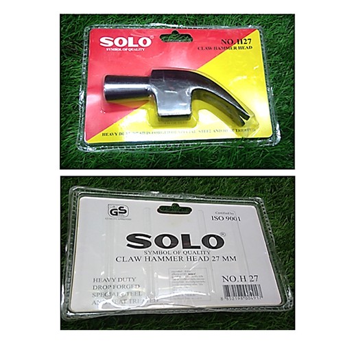SOLO H27-27 หัวค้อน 27 mm. Code 491 (6 อัน/กล่อง)