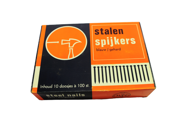 SKI - สกี จำหน่ายสินค้าหลากหลาย และคุณภาพดี | HIZ. ตะปูคอนกรีตดำ 50x2.5mm. กล่องส้ม ขายขั้นต่ำ10กล่องเล็ก