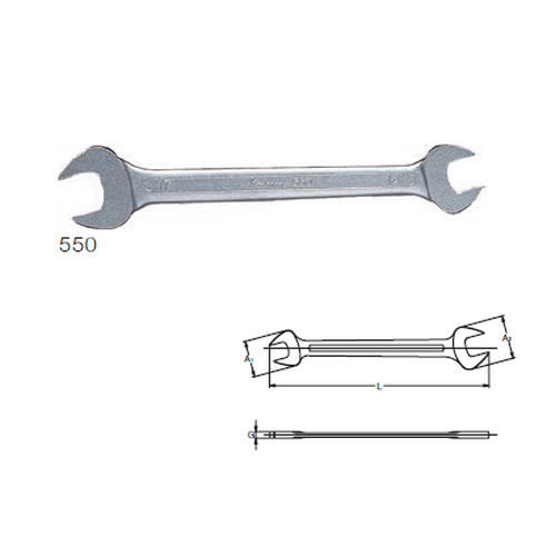 KOKEN 550 ปากตาย 14x17 mm.