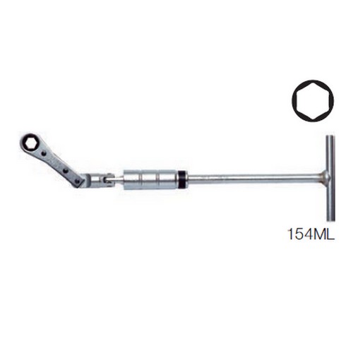 SKI - สกี จำหน่ายสินค้าหลากหลาย และคุณภาพดี | KOKEN 154ML แหวนฟรีด้ามตัวทีพร้อมตัวล็อค 12 mm.