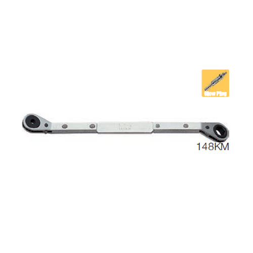 SKI - สกี จำหน่ายสินค้าหลากหลาย และคุณภาพดี | KOKEN 148KM แหวนฟรี ขันหัวเผาเครื่องยนต์ดีเซล 8Sx12mm.