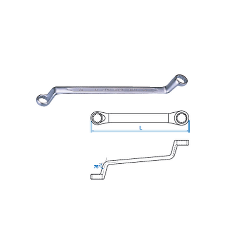 SKI - สกี จำหน่ายสินค้าหลากหลาย และคุณภาพดี | KINGTONY แหวน คอ75องศา 20x22 ยาว=318mm