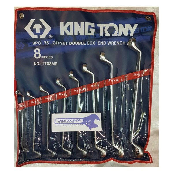 SKI - สกี จำหน่ายสินค้าหลากหลาย และคุณภาพดี | KINGTONY 1708MR แหวน 8 ตัวชุด (6-23mm.)