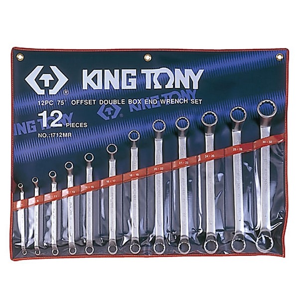 SKI - สกี จำหน่ายสินค้าหลากหลาย และคุณภาพดี | KINGTONY 1712MR แหวน 12 ตัวชุด (6-32mm.)