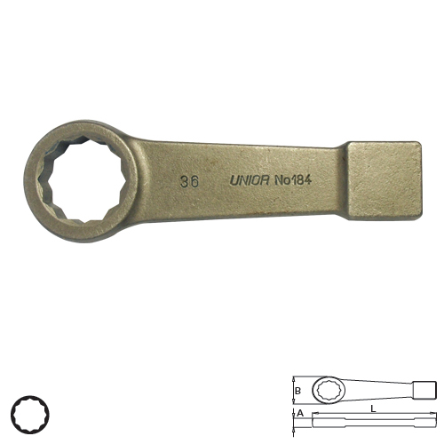 SKI - สกี จำหน่ายสินค้าหลากหลาย และคุณภาพดี | UNIOR 184/7A แหวนทุบ 2.3/16นิ้ว (184A)