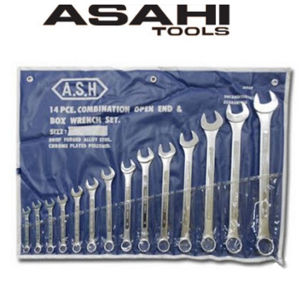 SKI - สกี จำหน่ายสินค้าหลากหลาย และคุณภาพดี | ASAHI แหวนข้างปากตายชุด 14 ตัวชุดมิล (#10-32)