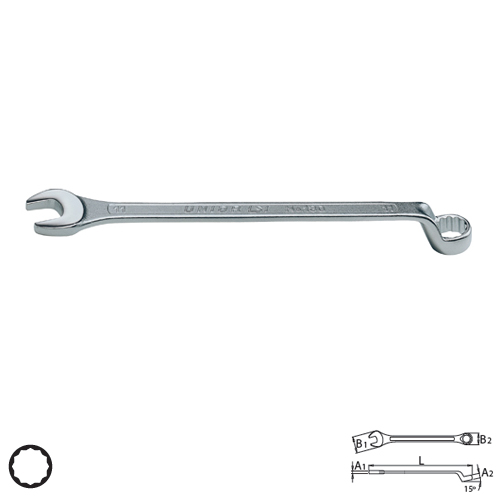 SKI - สกี จำหน่ายสินค้าหลากหลาย และคุณภาพดี | UNIOR 130/1 ปากตาย-ข้างแหวนคอสูง 14 mm. (130)