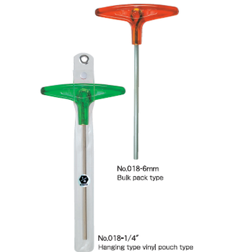 SKI - สกี จำหน่ายสินค้าหลากหลาย และคุณภาพดี | EIGHT หกเหลี่ยมแบบตัว T MM 5 (ขายครั้งละ 3 ชิ้น)