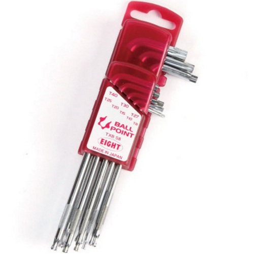 SKI - สกี จำหน่ายสินค้าหลากหลาย และคุณภาพดี | EIGHT #TXH-S8 ประแจตัวแอลท็อก มีรู 8 ตัวชุด