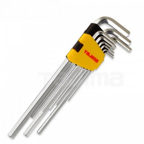 SKI - สกี จำหน่ายสินค้าหลากหลาย และคุณภาพดี | TAJIMA #NL-C9 หกเหลี่ยมยาวพิเศษ 9ตัวชุด[1.5-10mm] (สินค้า ณ 1-5-57)