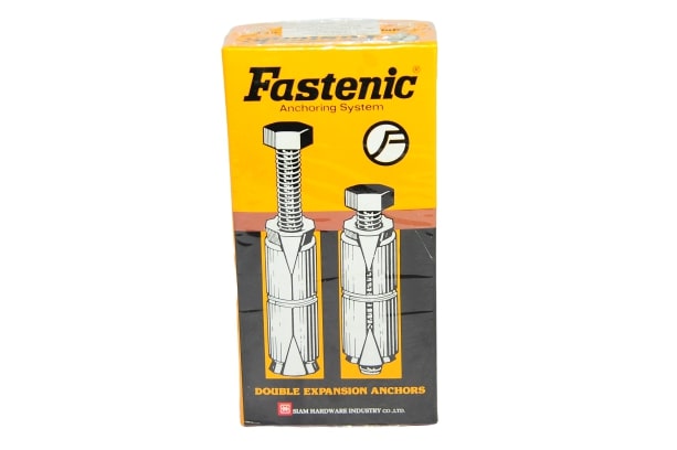 FASTENIC DB38  (ปุ๊กตะกั่ว) ปลั๊กดับเบิ้ล 3/8นิ้ว (50ตัว/กล่อง) (500/1ลัง)