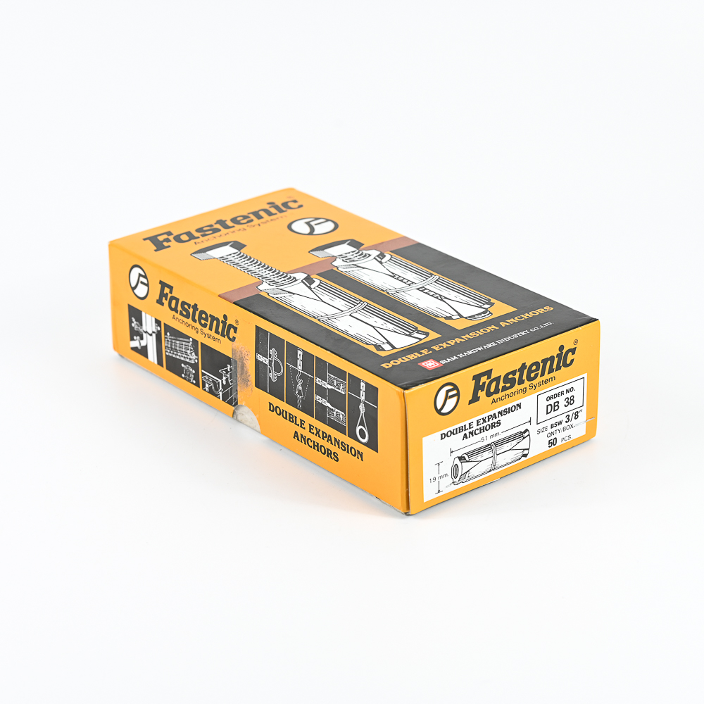 FASTENIC DR38 ปลั๊กดร็อปอิน 3/8นิ้ว  (150ตัว/กล่อง) (750ตัว/ลัง)