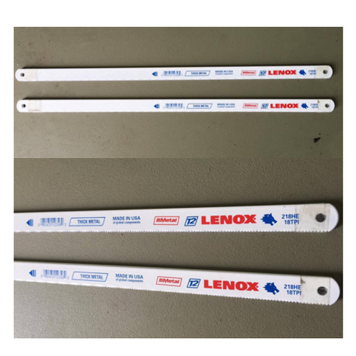 LENOX ใบเลื่อยตัดเหล็กหน้าเล็ก 1/2นิ้ว-12นิ้ว-24T (100ใบ/1ก)