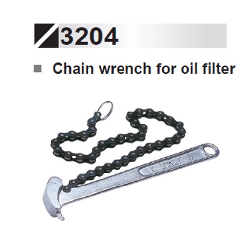 SKI - สกี จำหน่ายสินค้าหลากหลาย และคุณภาพดี | KINGTONY 3204 ประแจถอดไส้หม้อกรอง แบบโซ่ 60-140mm