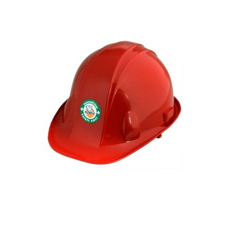 SKI - สกี จำหน่ายสินค้าหลากหลาย และคุณภาพดี | SOMIC 425-RD หมวกวิศวะ พร้อมไส้หมวก สีแดง