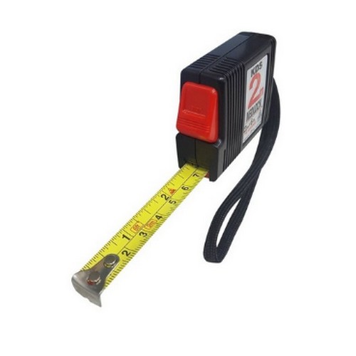 KDS ตลับเมตร 2 เมตร NEOLOCK #YS-2005ME (ราคาต่อลูก , 1 กล่องมี 12ลูก)