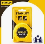 STANLEY 30-486N-21-109 ตลับเมตรพลาสติกสีเหลือง 3 ม. Global Tapes (SPE)