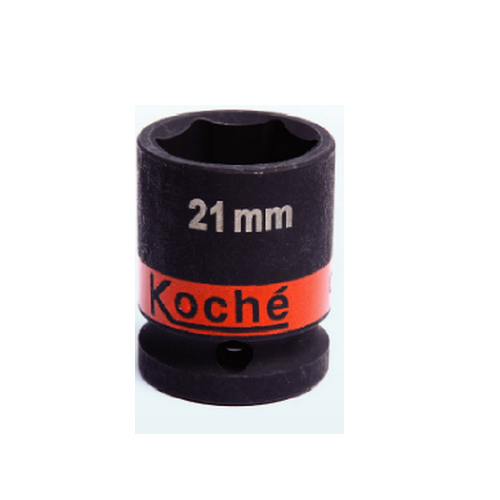 SKI - สกี จำหน่ายสินค้าหลากหลาย และคุณภาพดี | KOCHE ลูกบ๊อกลมสั้น(มิล)1/2นิ้ว-6P-21mm.