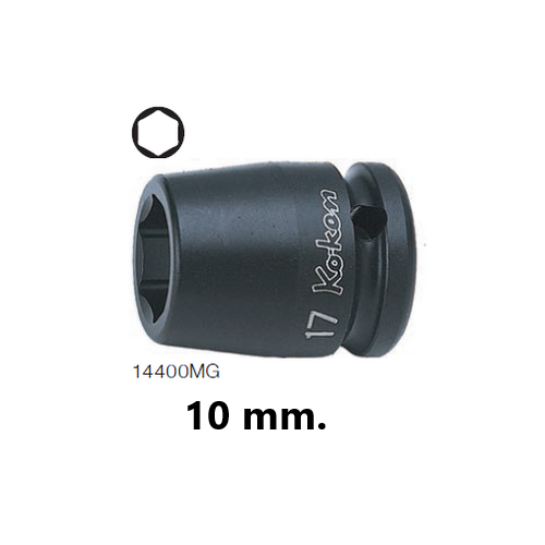 SKI - สกี จำหน่ายสินค้าหลากหลาย และคุณภาพดี | KOKEN 14400MG-10 ลูกบ๊อกลมสั้น 1/2นิ้ว-6P-10mm. พร้อมแม่เหล็ก