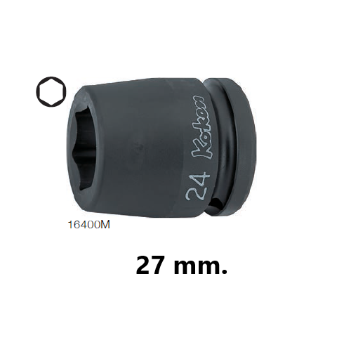 KOKEN 16400M-26 ลูกบ๊อกลมสั้น 3/4นิ้ว-6P-26mm.