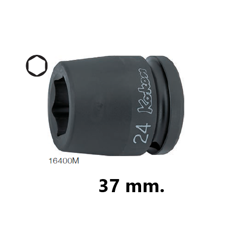 KOKEN 16400M-37 ลูกบ๊อกลมสั้น 3/4นิ้ว-6P-37mm.