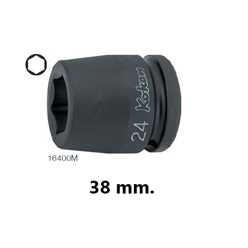 KOKEN 16400M-38 ลูกบ๊อกลมสั้น 3/4นิ้ว-6P-38mm.