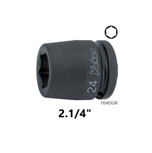KOKEN 16400A-2.1/4 ลูกบ๊อกลมสั้น 3/4นิ้ว-6P-2.1/4นิ้ว