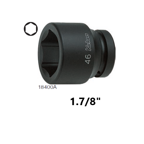 SKI - สกี จำหน่ายสินค้าหลากหลาย และคุณภาพดี | KOKEN 18400A-1.7/8 ลูกบ๊อกลมสั้น 1นิ้ว6P-1.7/8นิ้ว